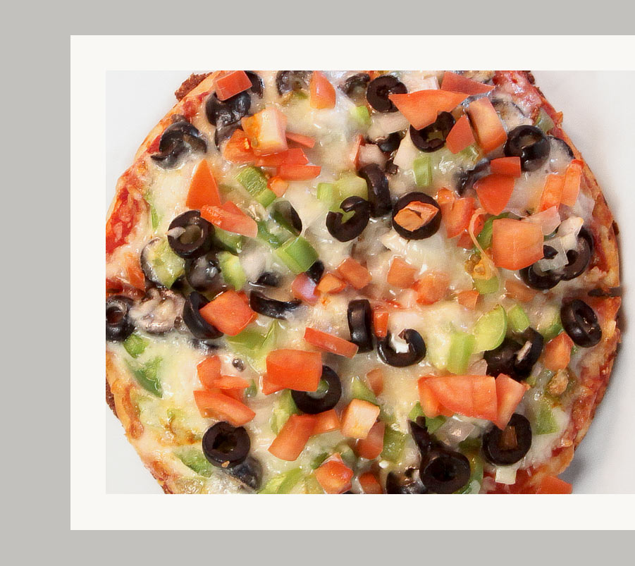 9'' Pizza with 2 toppings
