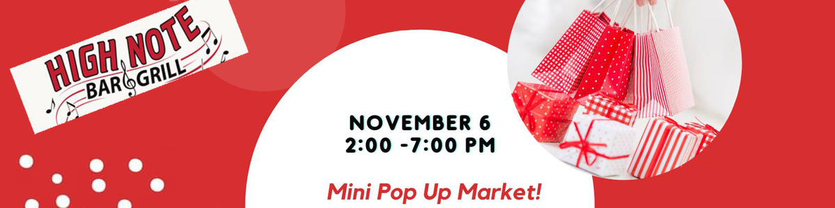 Mini Pop Up Market!