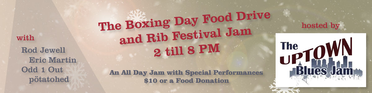 The All Day Boxing Day Jam and Food Drive