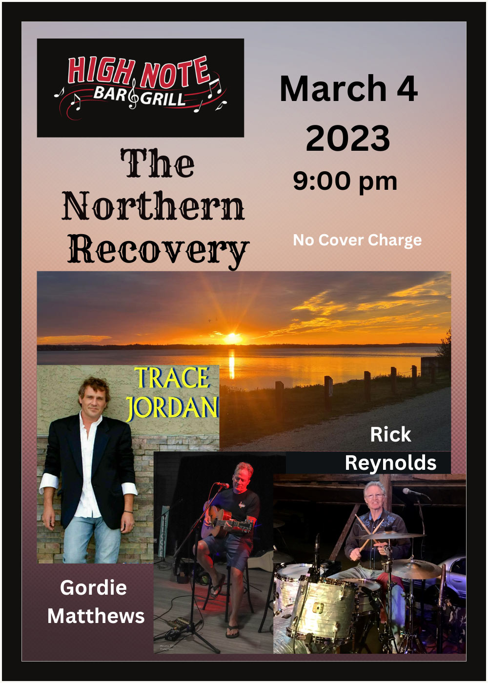High Note Bar & Grill - The Northern Recovery Band