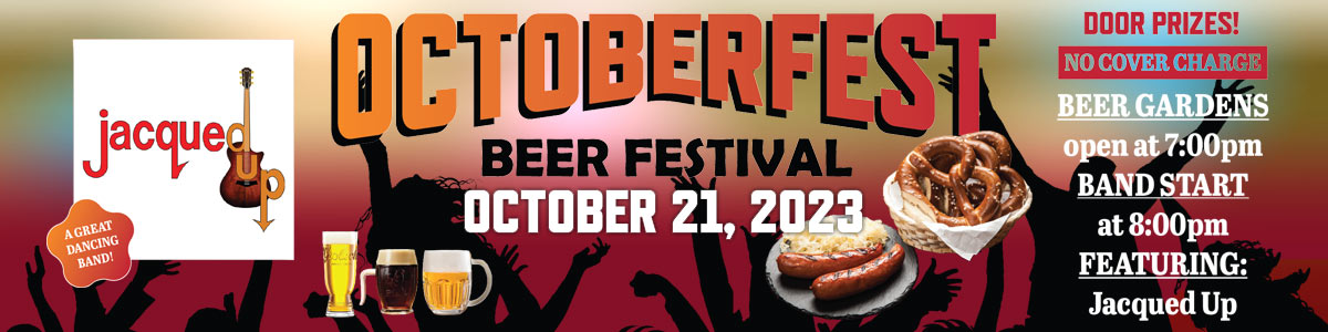Octoberfest Beer Festival with jacquedup Band