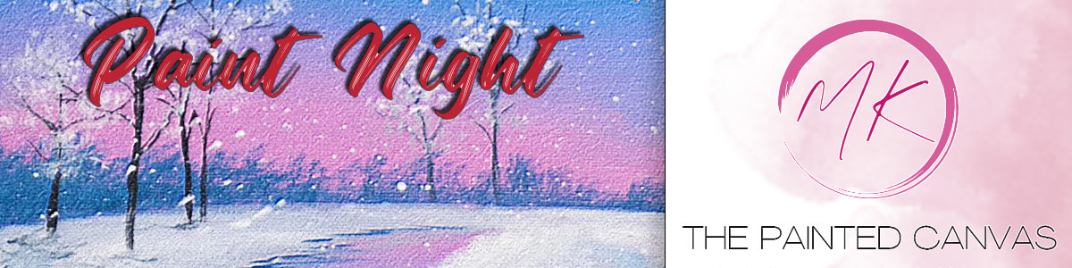 Paint Night (Winter Scene)