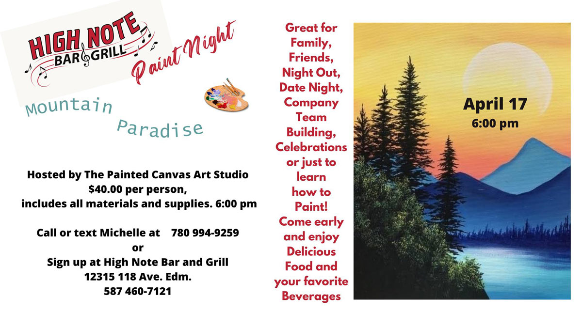 Paint Night at High Note
