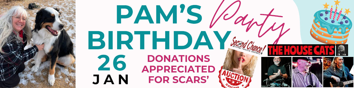 Pam's Birthday Party and Fundraiser for SCARS