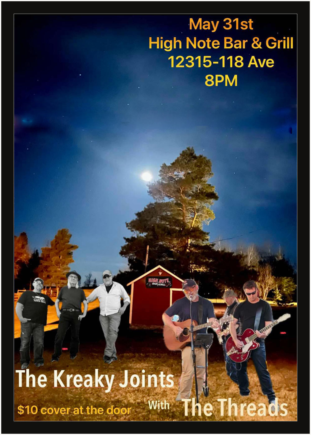 May 31, 2025: The Kreaky Joints & The Threads