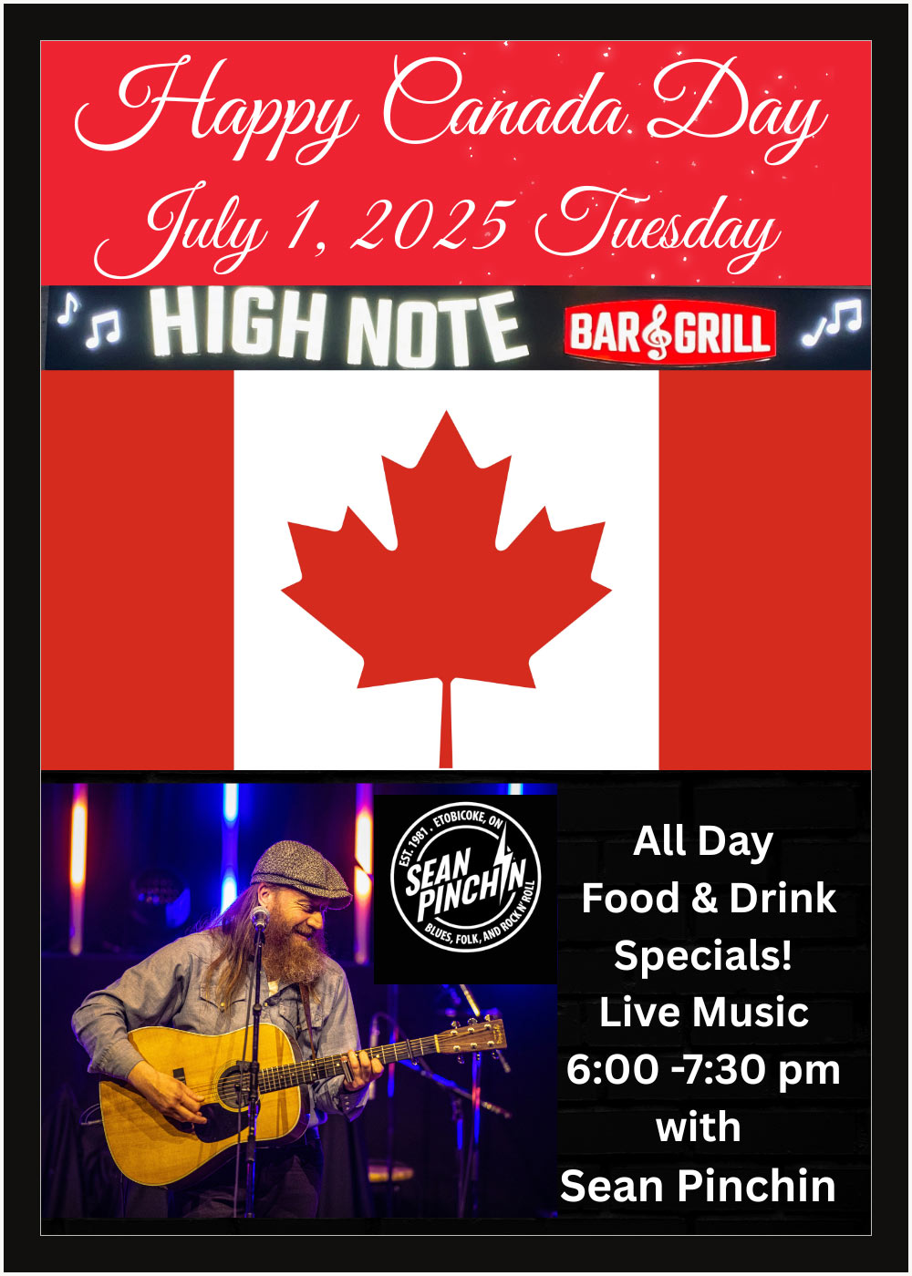 July 1, 2025: Canada Day with Sean Pinchin