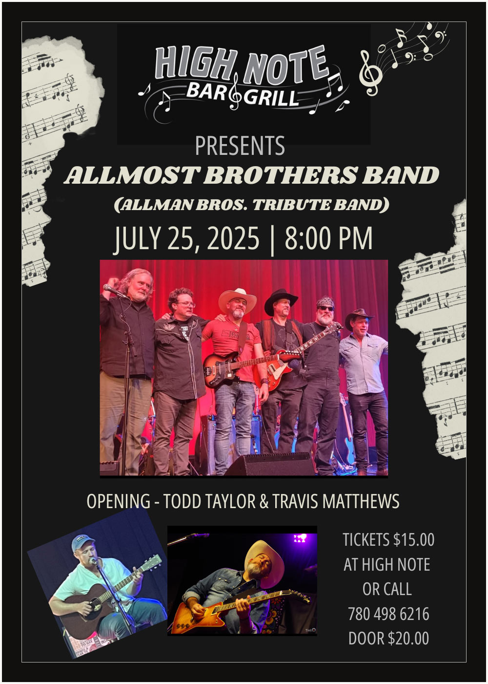 July 25, 2025: The Allmost Brothers Band